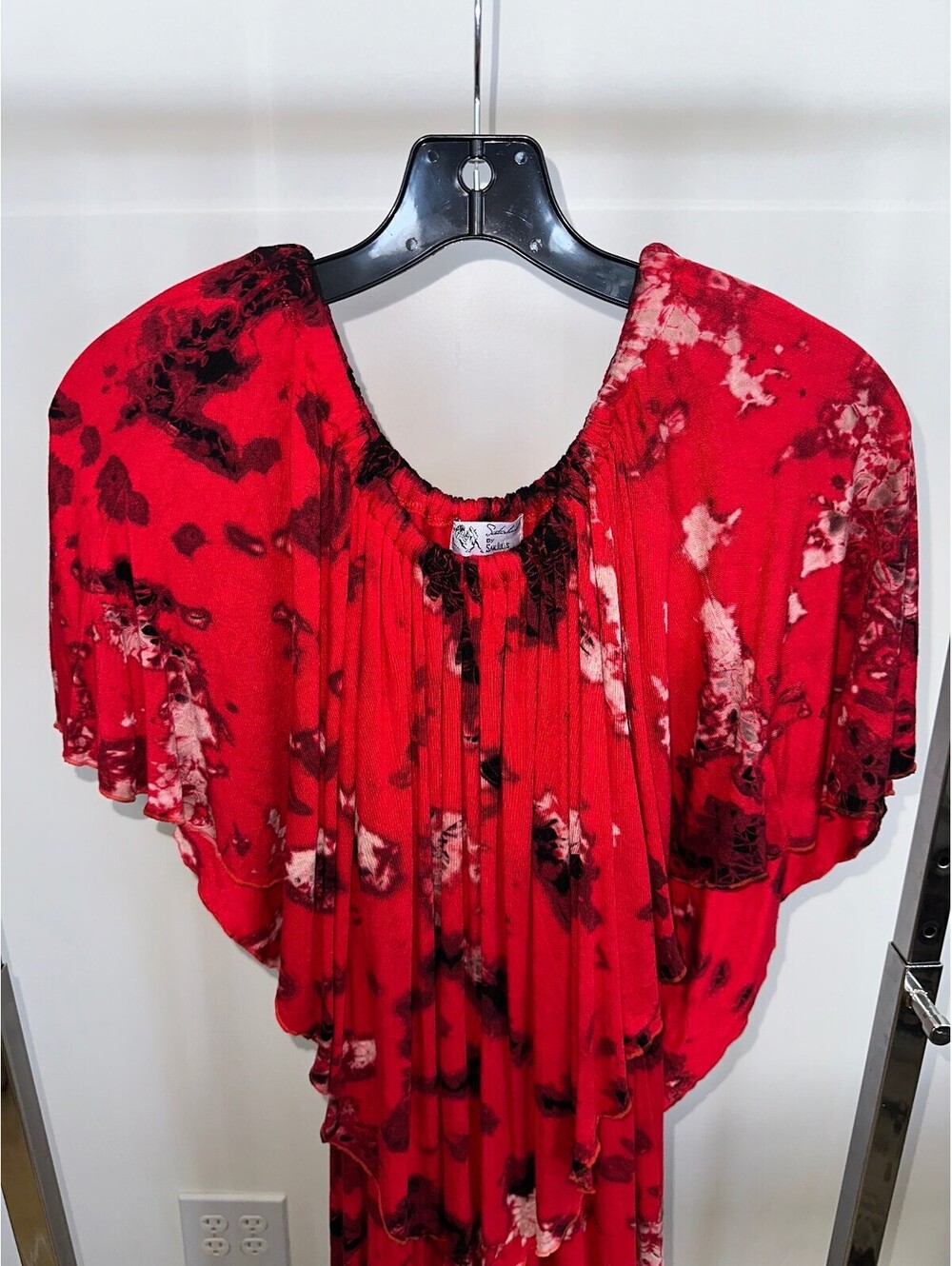 SanJules Red Jumpsuit - Picture 2 of 4